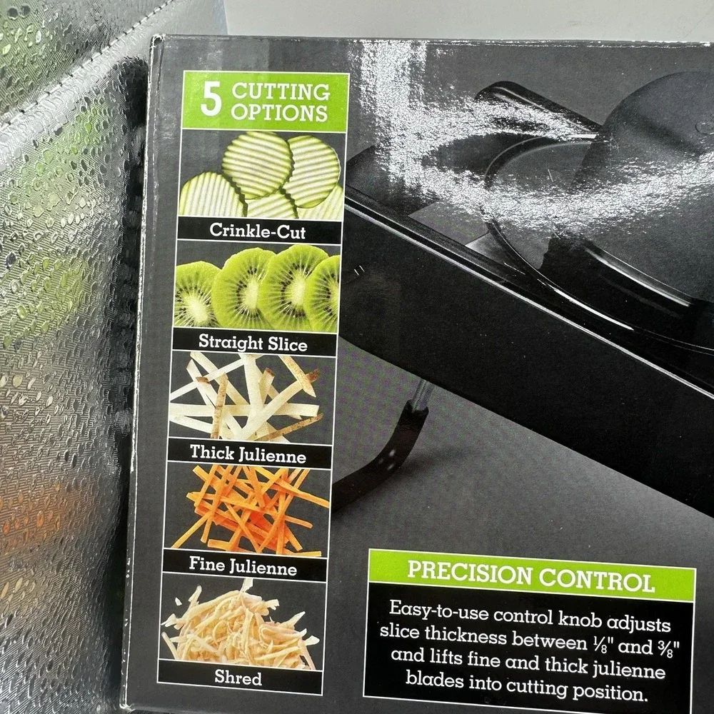 Cuisinart Mandoline Food Processor Precision Cutting Tool Blade New Box Five Cut